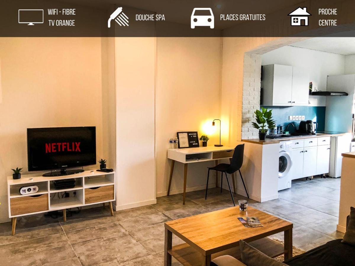 L'Avocette Doree - Appartement Confort - Centre Ville Abbeville Exterior foto